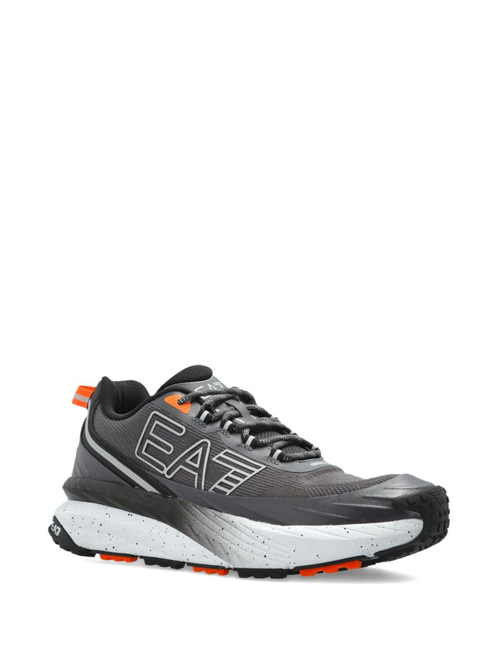 Ea7 Sneakers Grigio Polyester