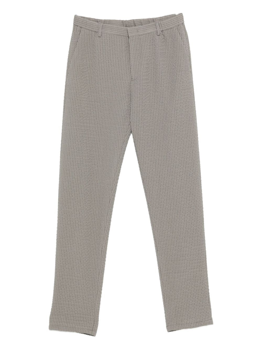 Emporio Armani Trousers Grigio Elastane