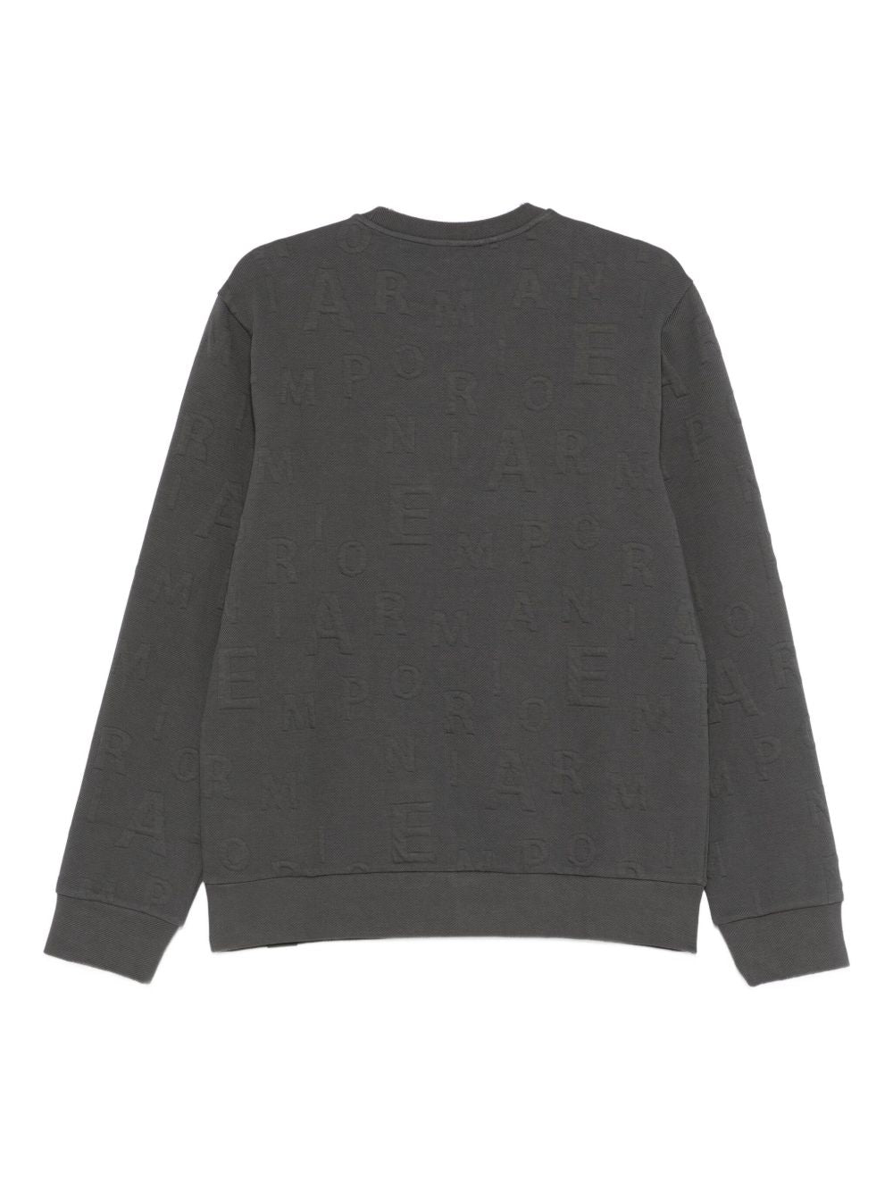 Emporio Armani Sweaters Grigio Scuro Polyester