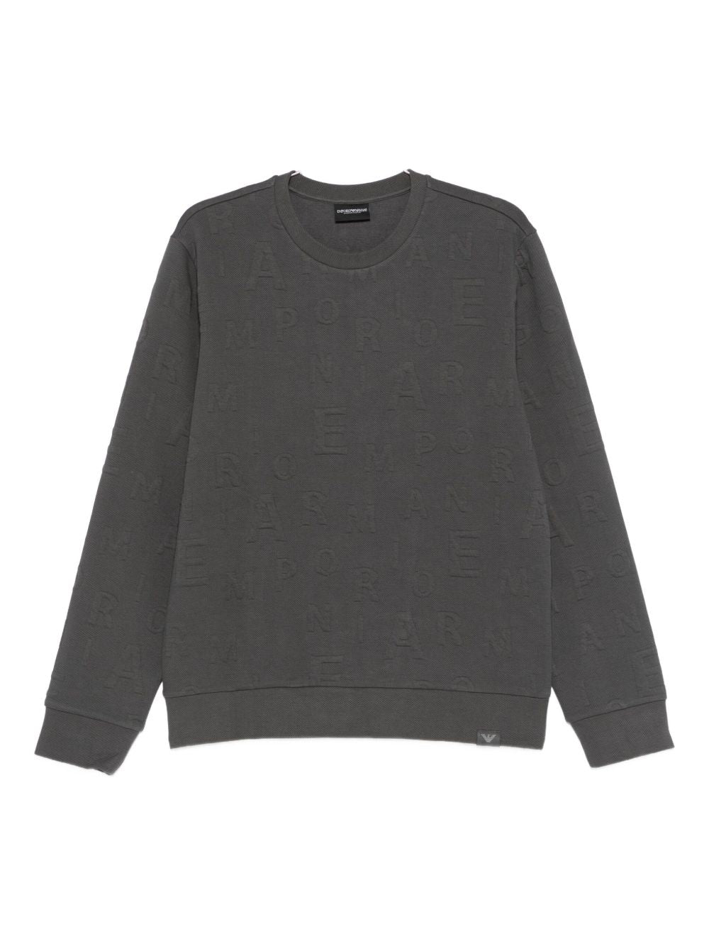 Emporio Armani Sweaters Grigio Scuro Polyester