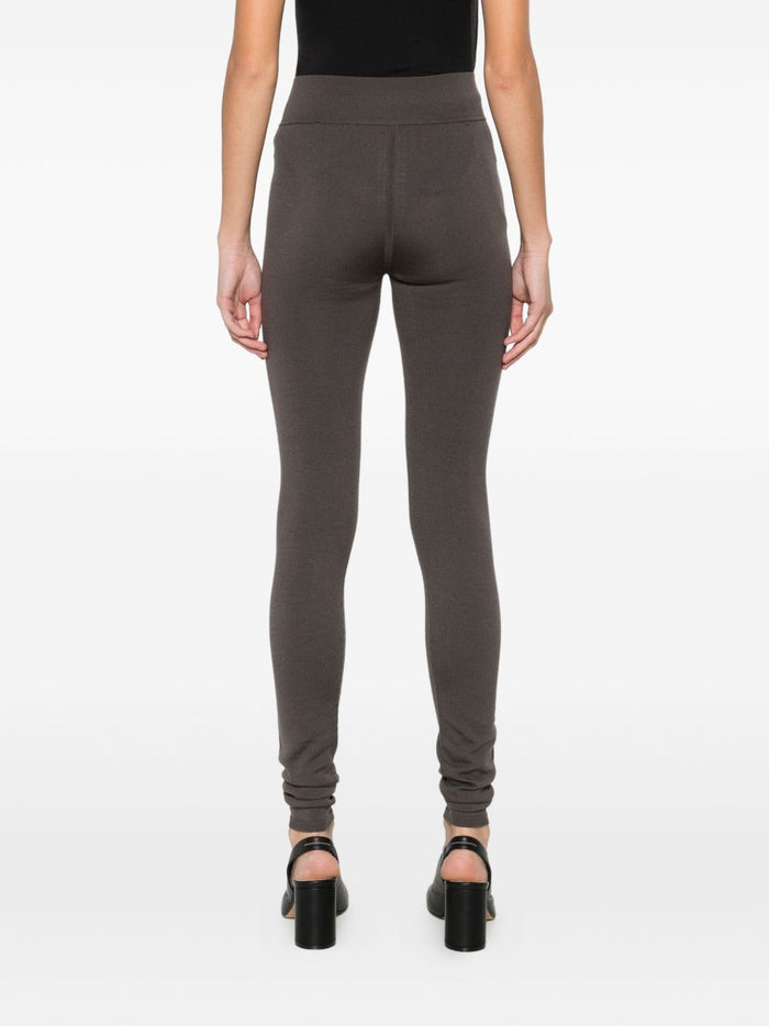 Rick Owens Trousers Grey Fabric