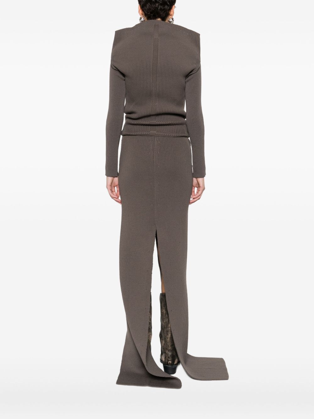Rick Owens Sweaters Grey Wool