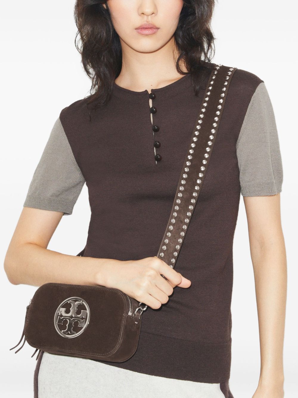 Tory Burch Bags Brown Suede
