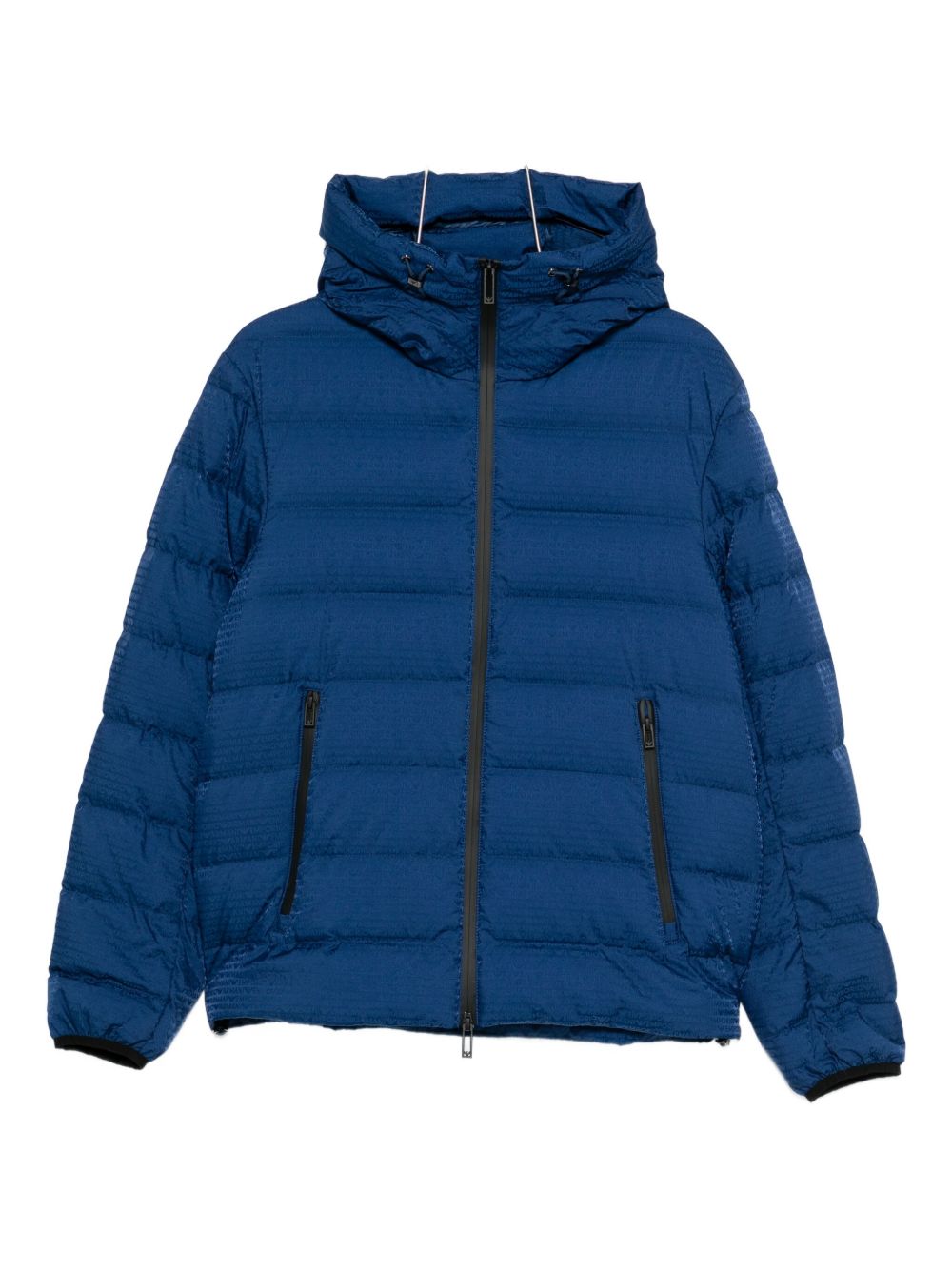 Emporio Armani Coats Blu Polyamide