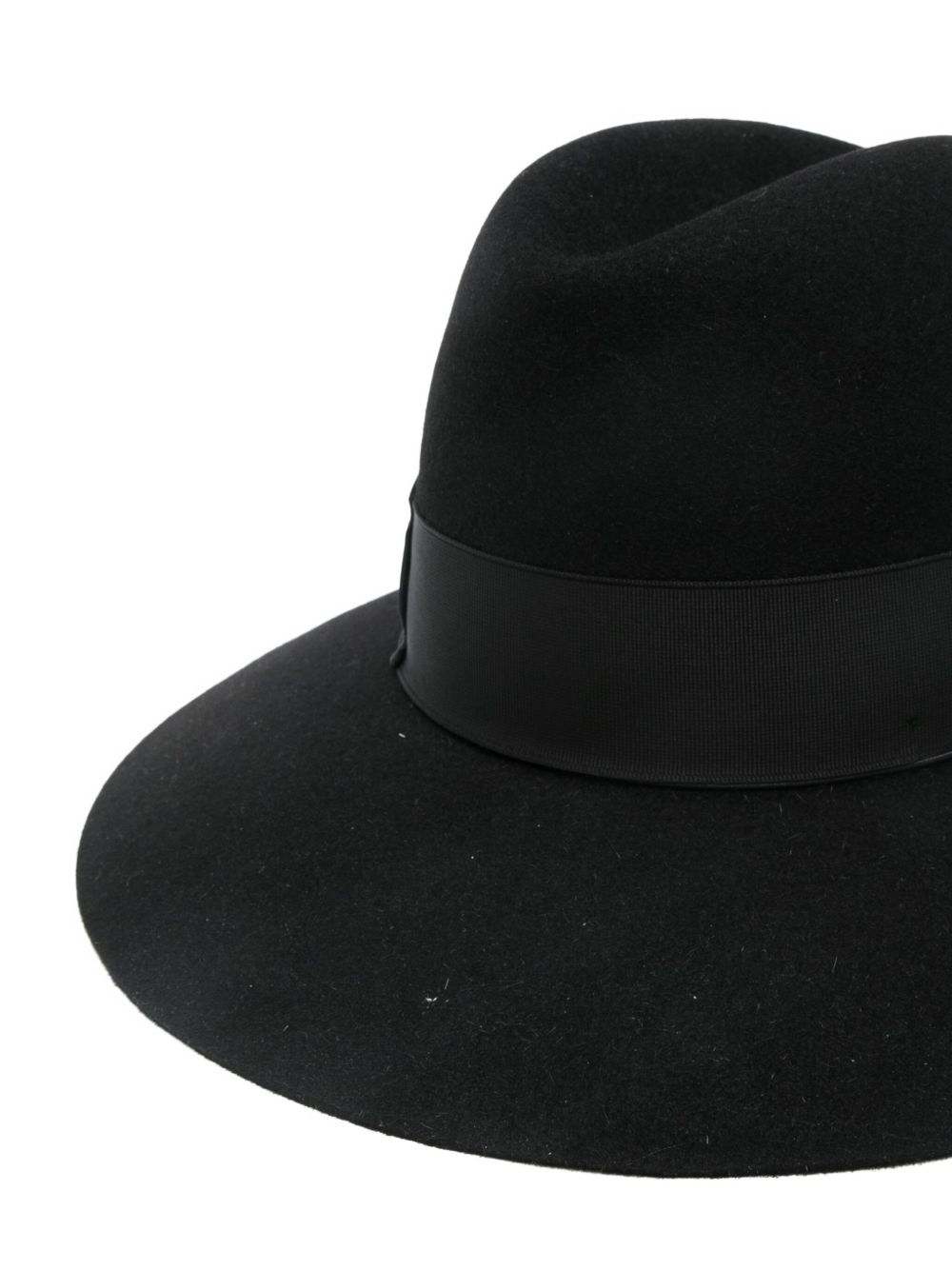Borsalino Hats Black Fur Felt