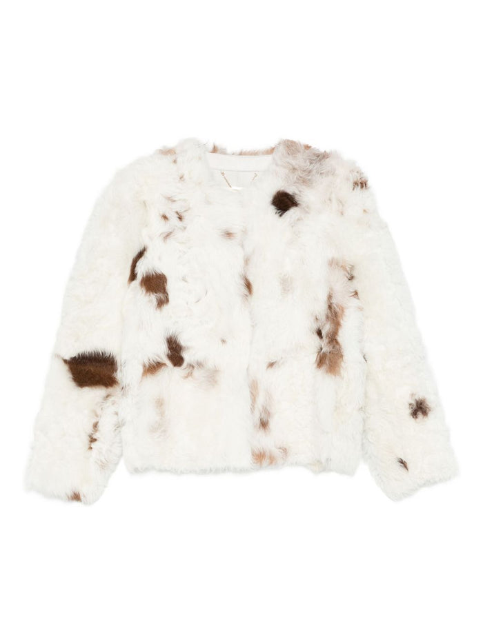 Zimmermann Jackets Beige Sheep Skin/shearling