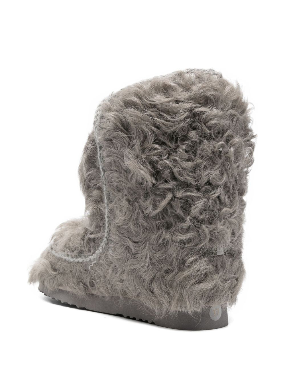 Mou Boots Grey Outer: goat Fur