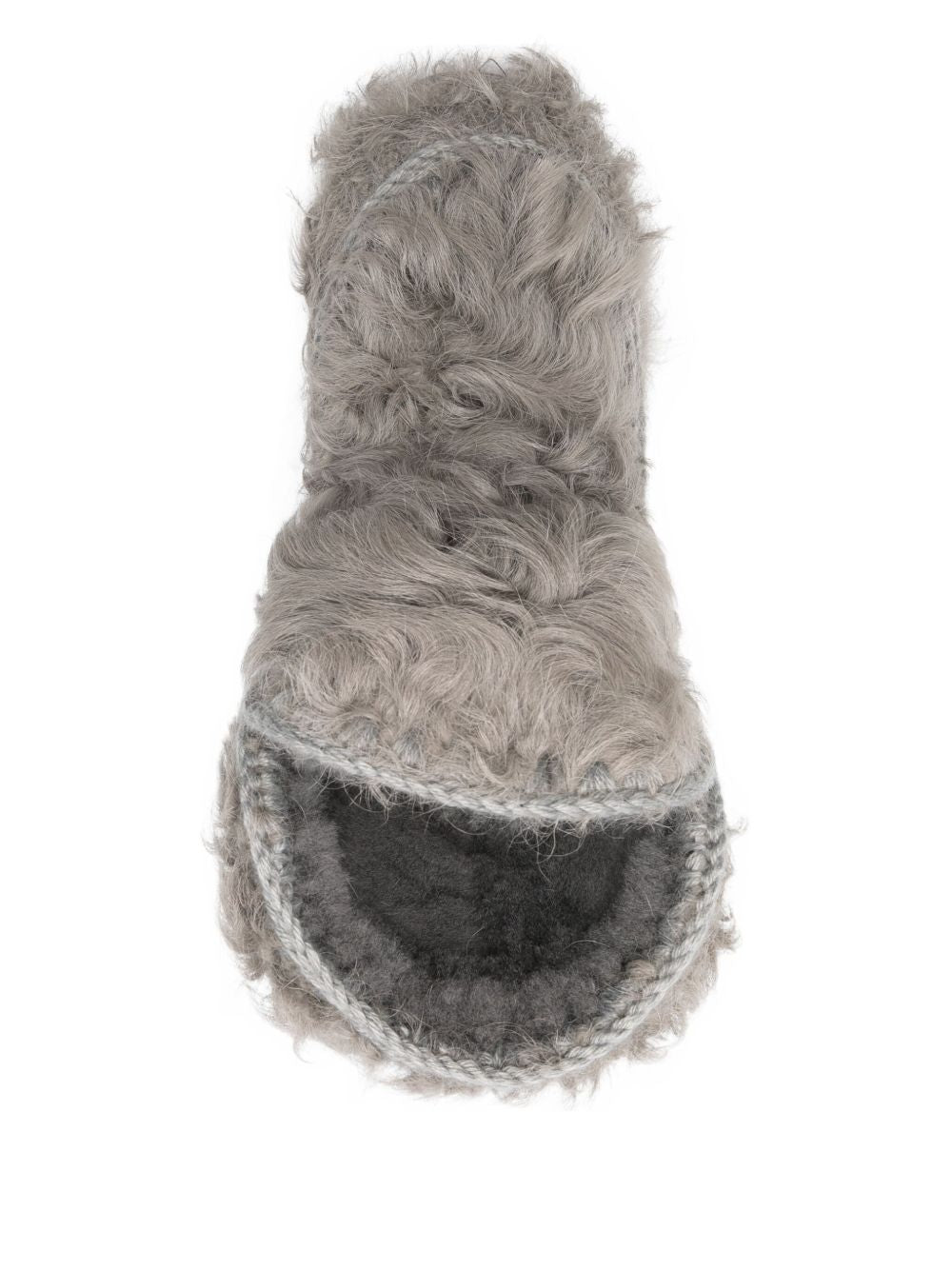 Mou Boots Grey Outer: goat Fur