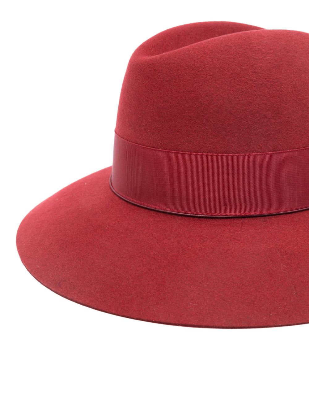 Borsalino Hats Bordeaux Fur Felt