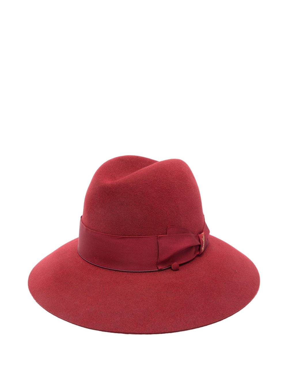Borsalino Hats Bordeaux Fur Felt