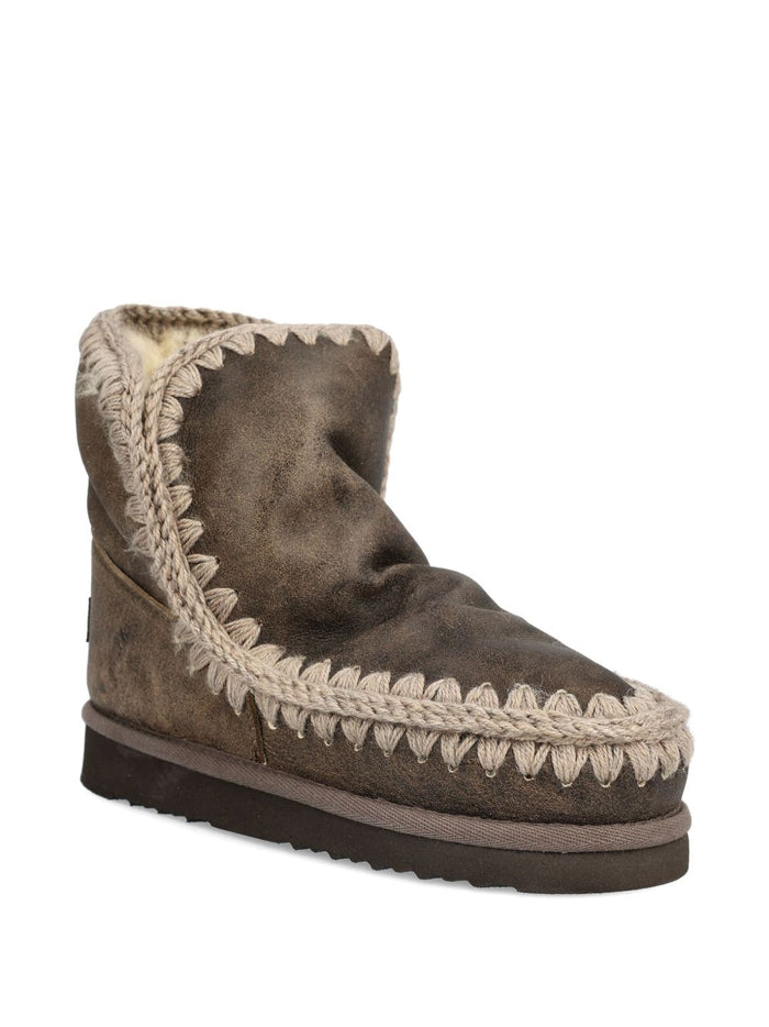 Mou Boots Grey Outer: fabric