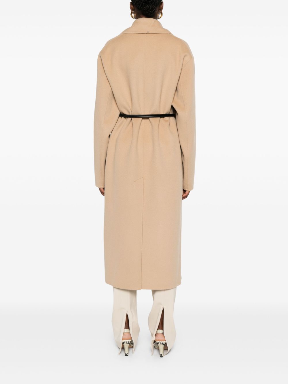 SPORTMAX PRE Coats Camel Wool