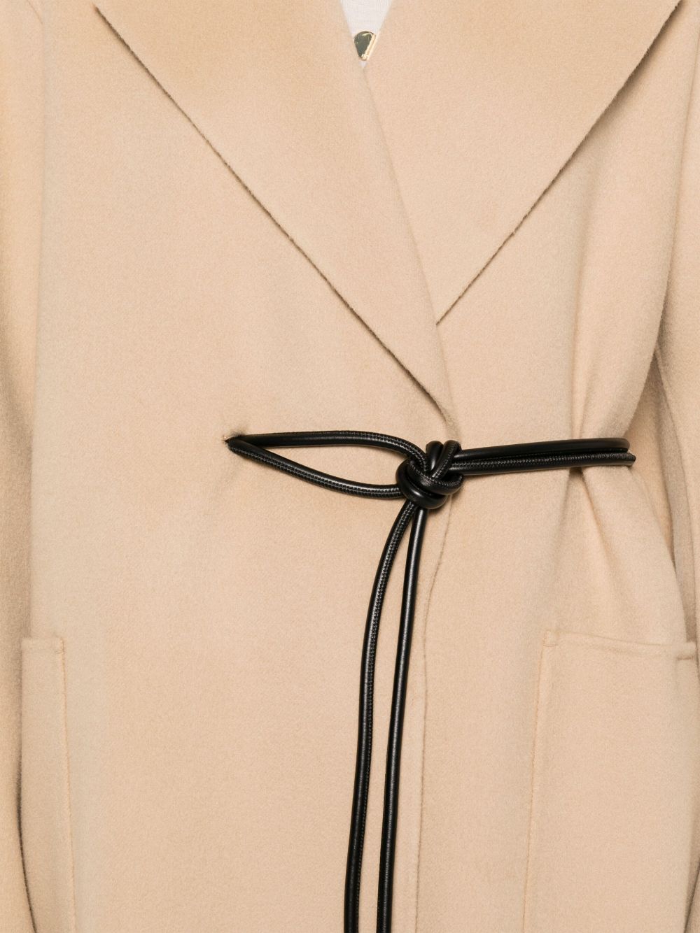 SPORTMAX PRE Coats Camel Wool