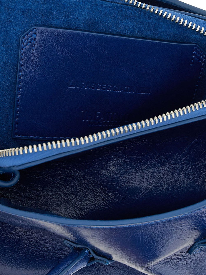 The Attico Bags Blue Calf Leather