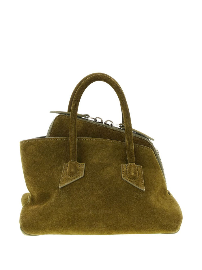 The Attico Bags Kaki Suede