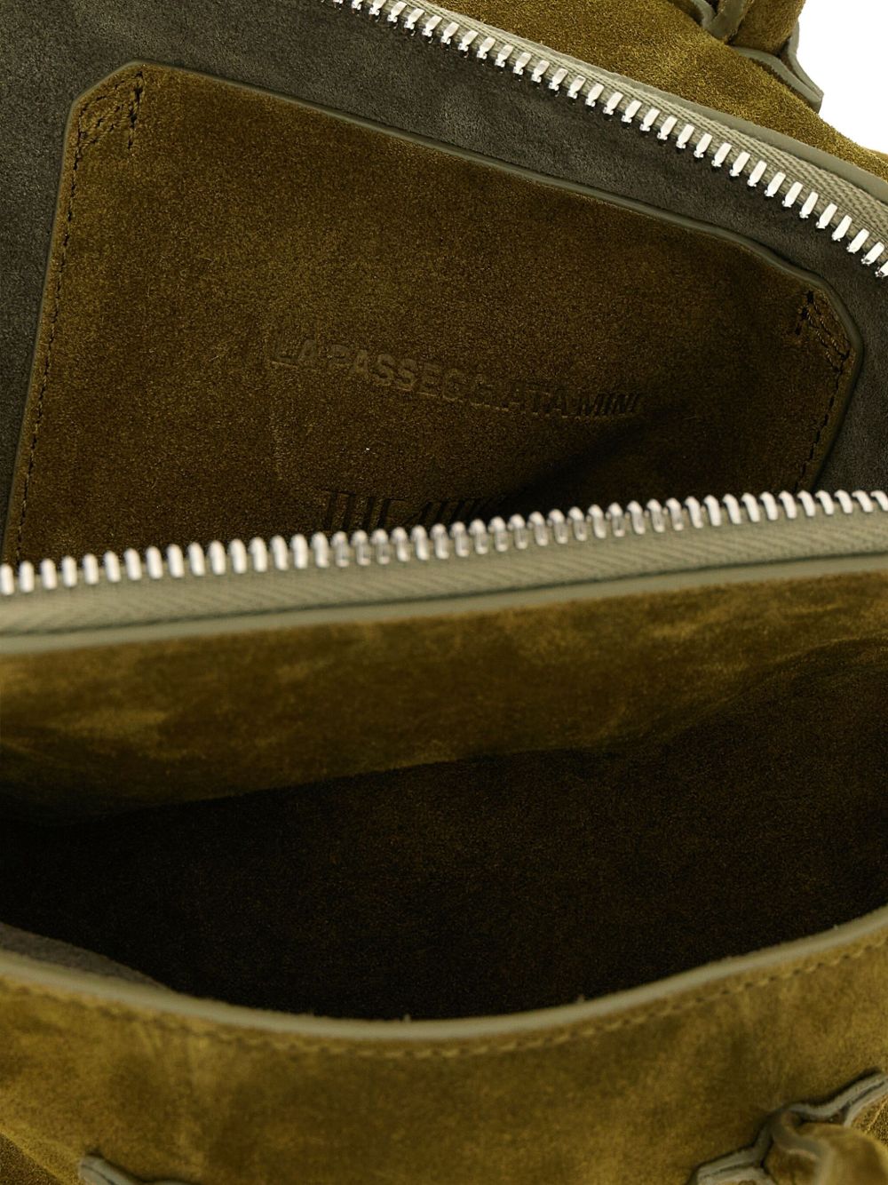 The Attico Bags Kaki Suede