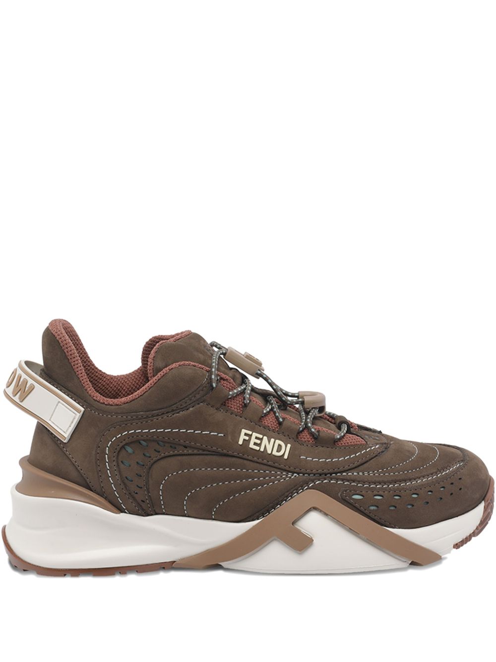Fendi Sneakers Brown Vit+pl