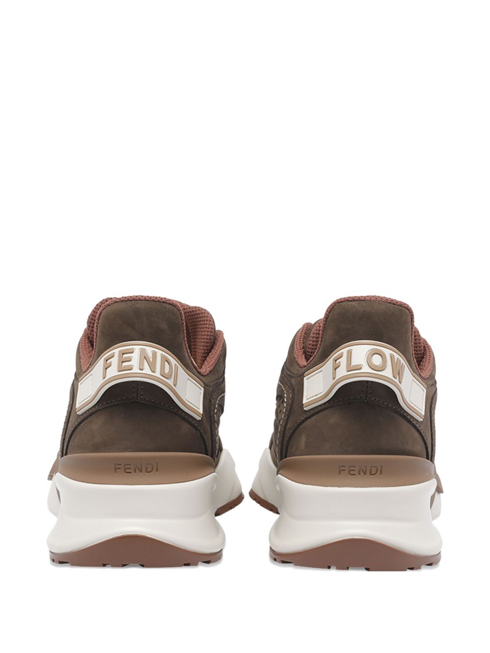 Fendi Sneakers Brown Vit+pl
