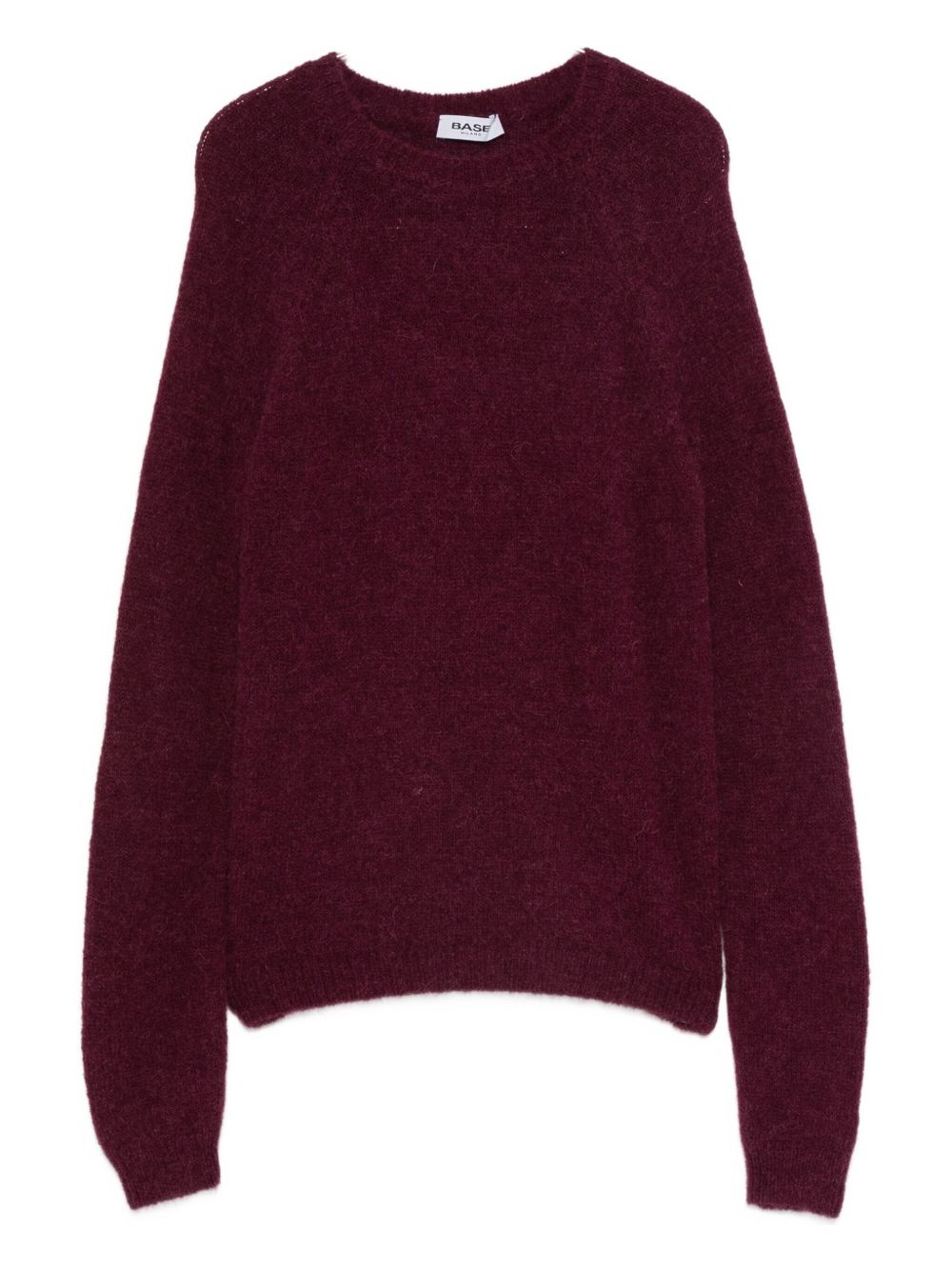 Base Sweaters Purple Silk