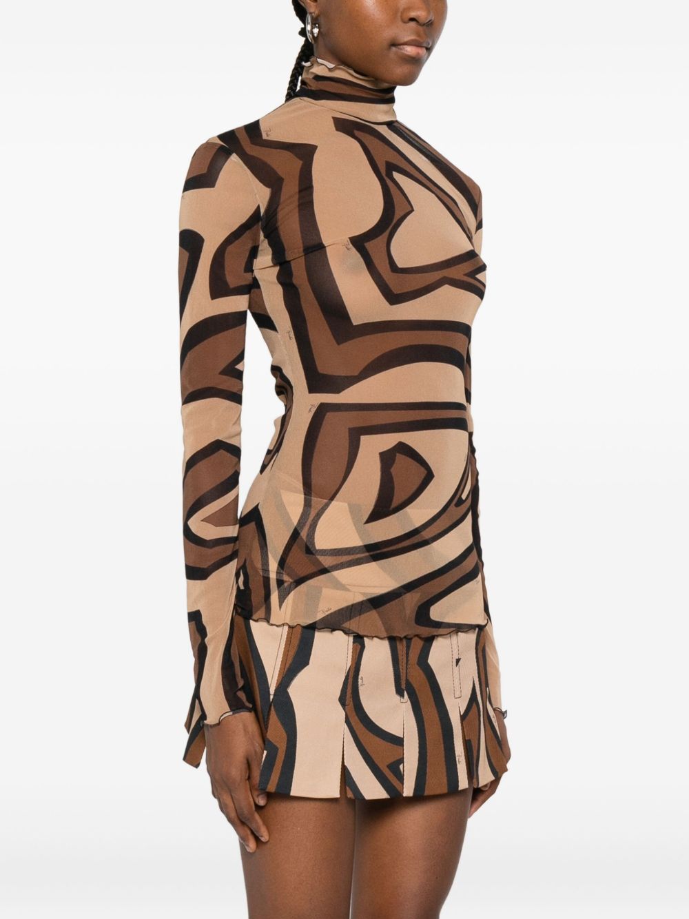 Pucci Dresses Golden Polyamide