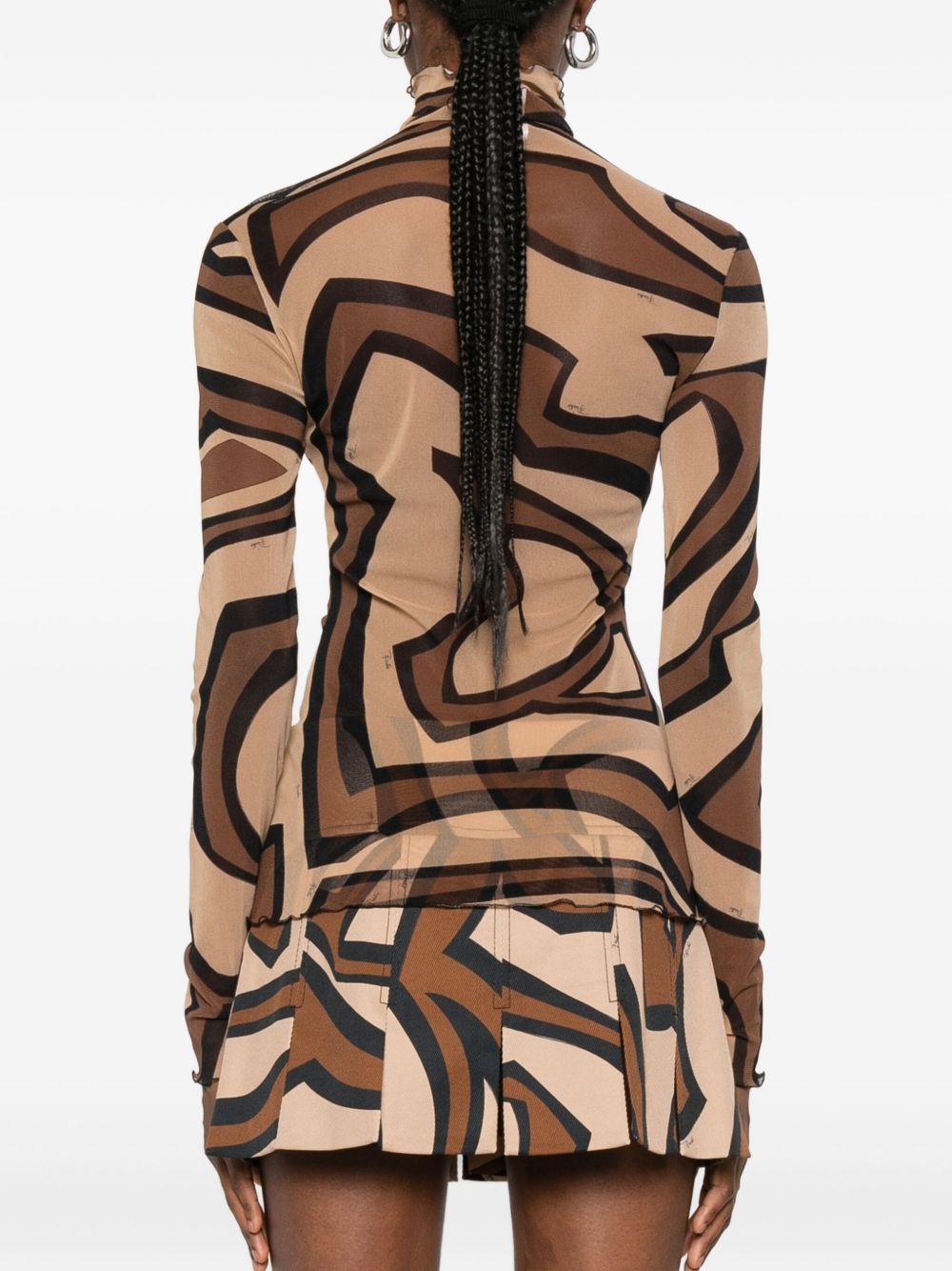 Pucci Dresses Golden Polyamide