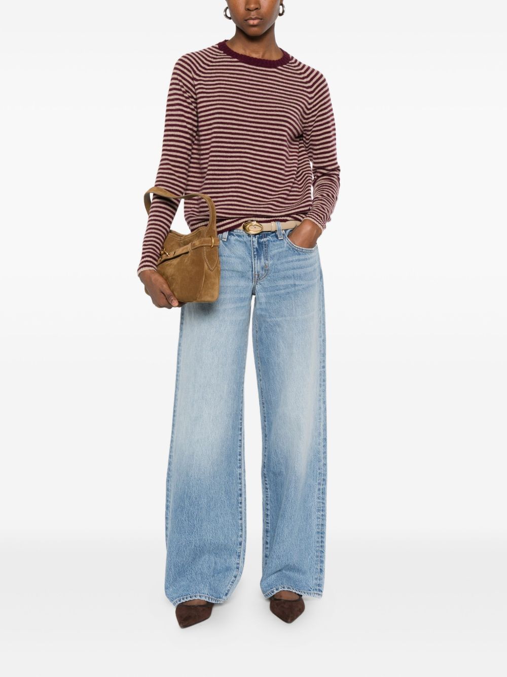 Base Sweaters Purple Cotton