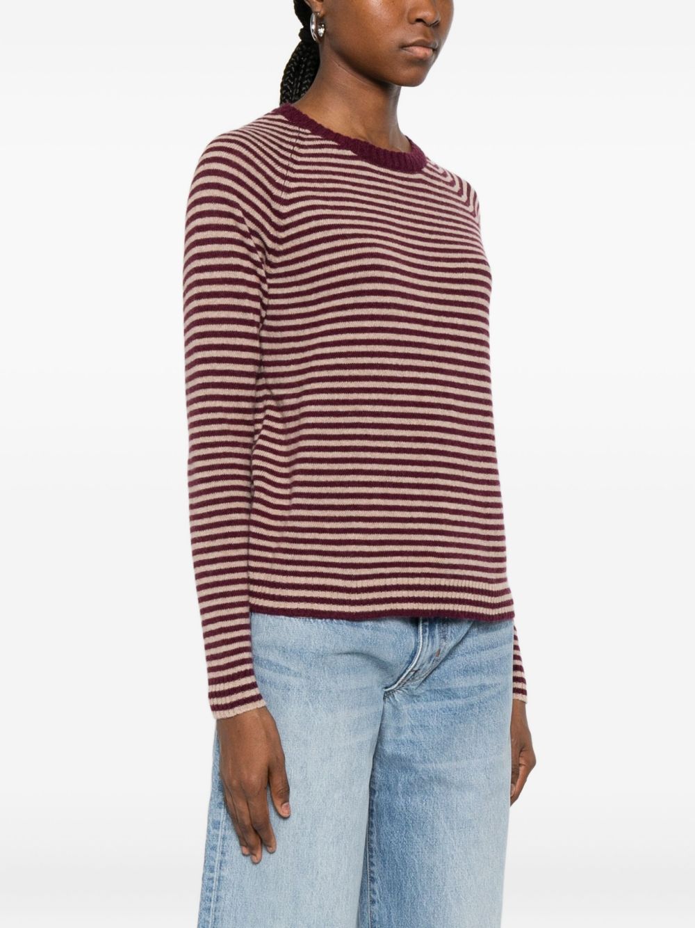 Base Sweaters Purple Cotton
