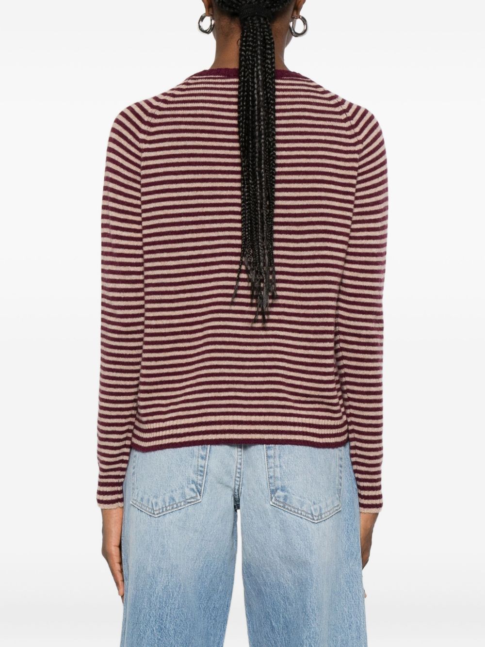 Base Sweaters Purple Cotton