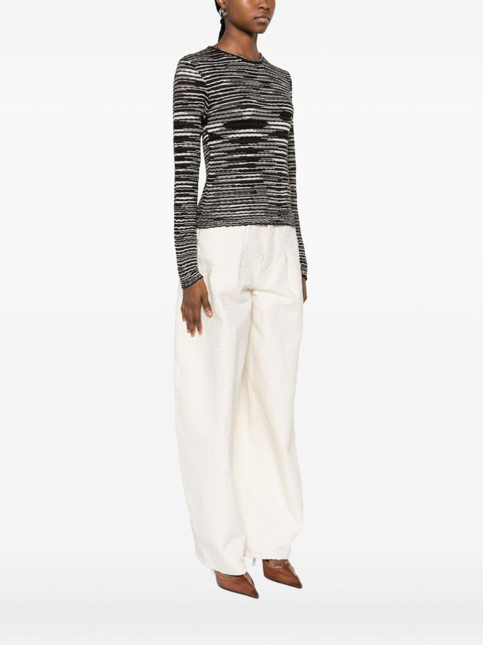 Missoni Sweaters Brown Silk