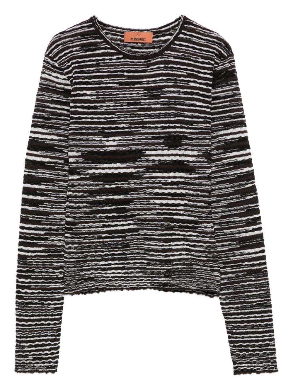 Missoni Sweaters Brown Silk