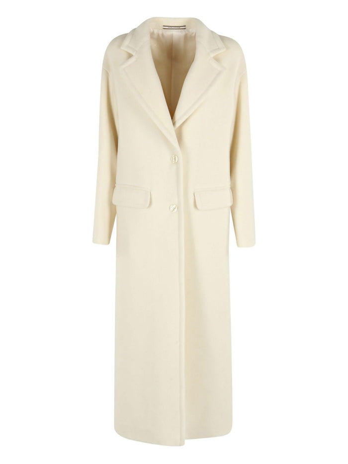 Tagliatore Coats Cream Alpaca