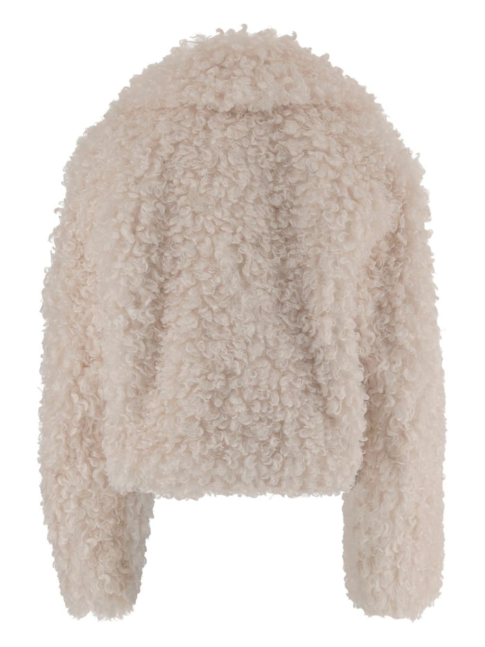 Stand Studio Coats White Polyester