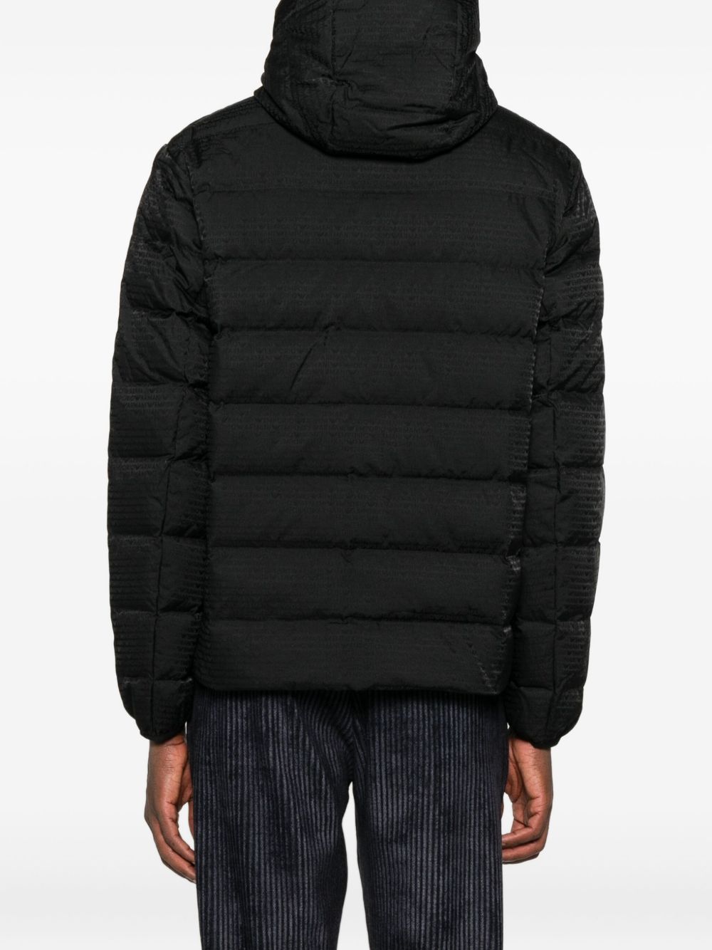 Emporio Armani Coats Nero Polyamide