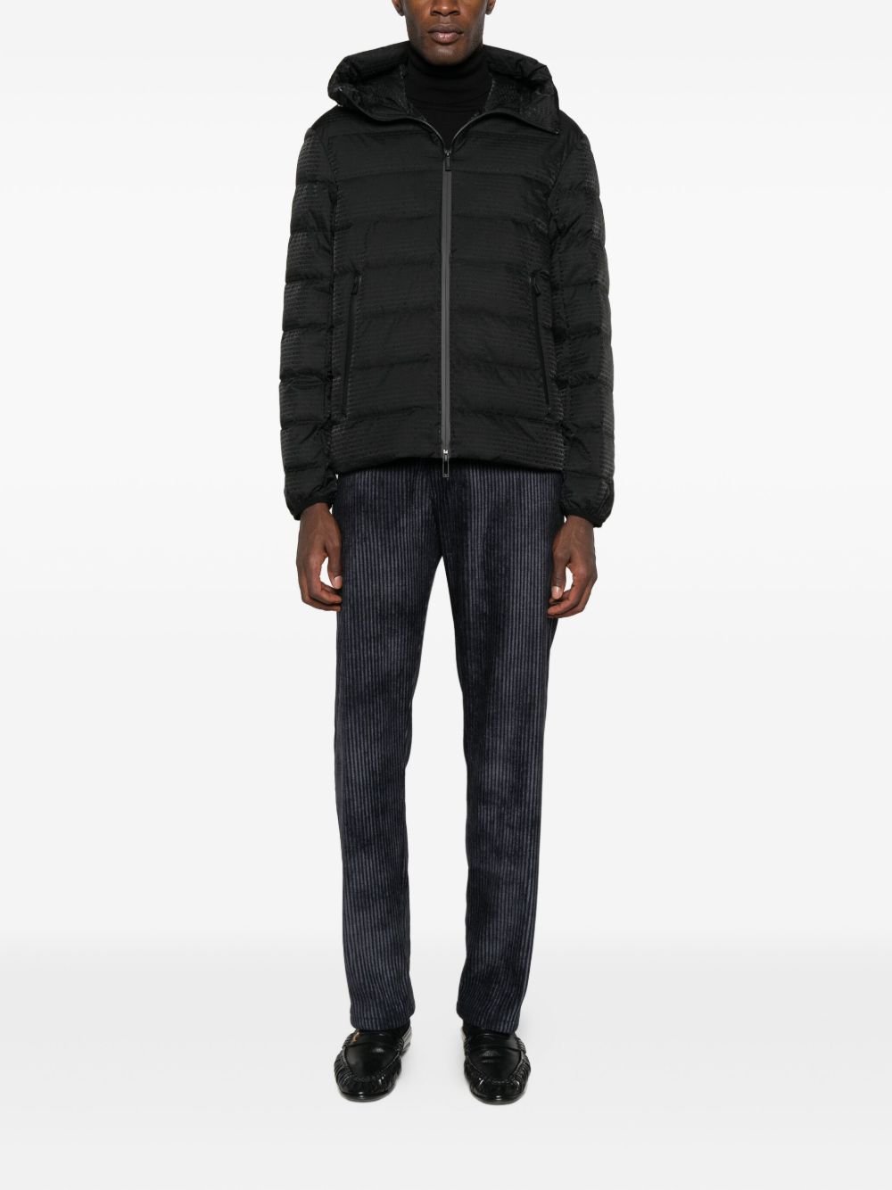 Emporio Armani Coats Nero Polyamide
