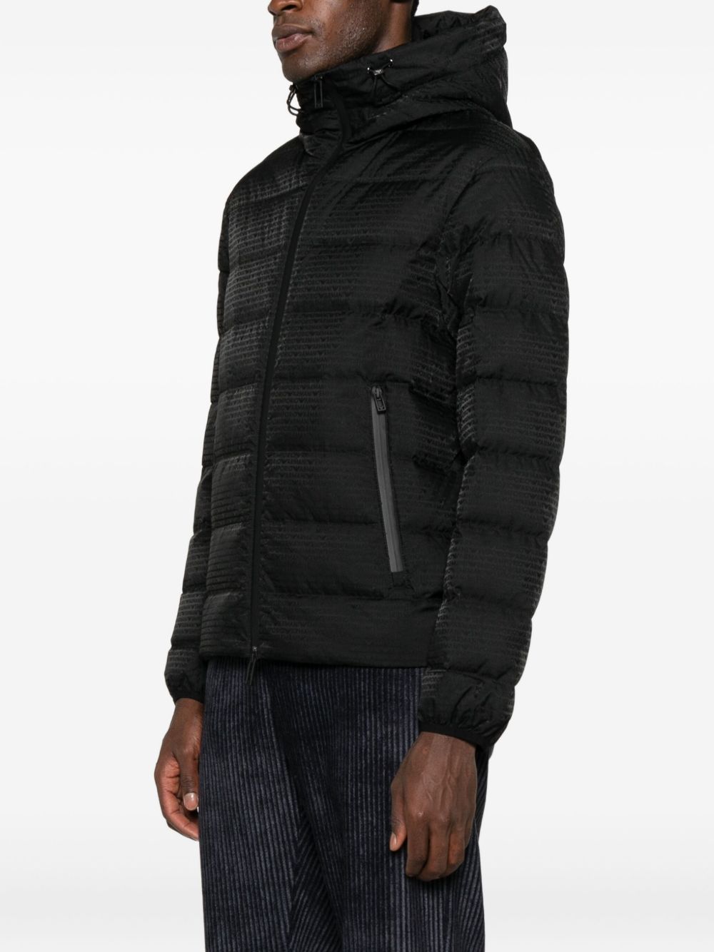 Emporio Armani Coats Nero Polyamide