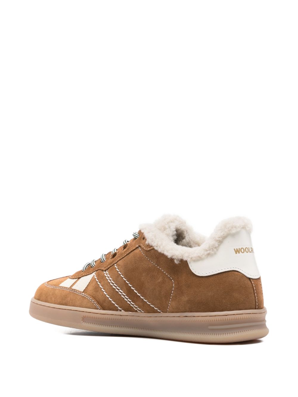 Woolrich Sneakers Beige Outer: Suede