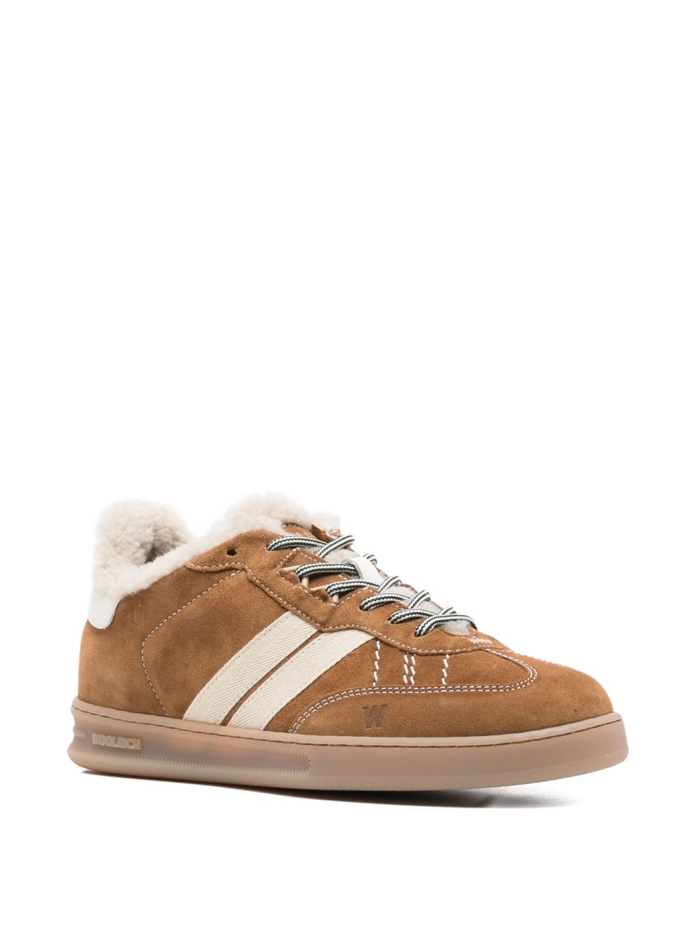 Woolrich Sneakers Beige Outer: Suede