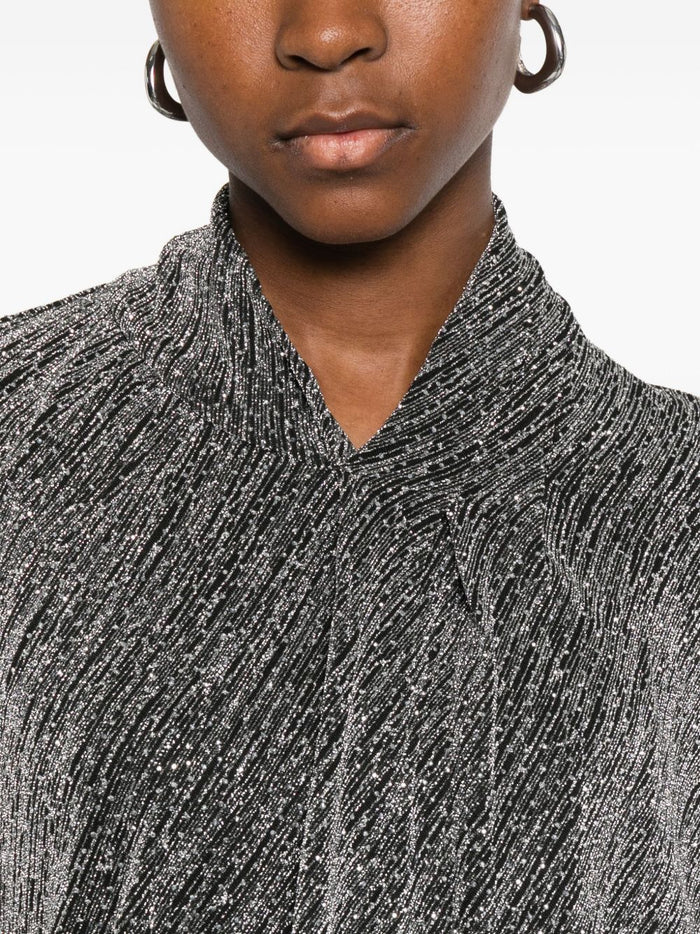 Iro Shirts Silver Polyester