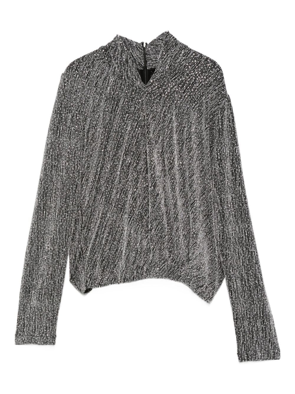 Iro Shirts Silver Polyester