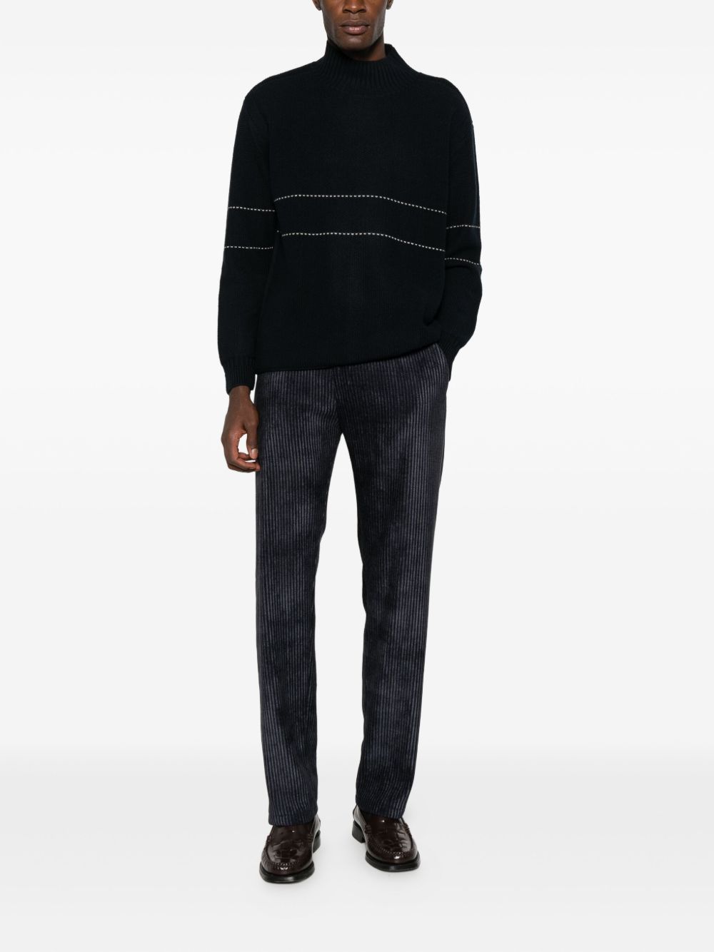 Emporio Armani Sweaters Blu