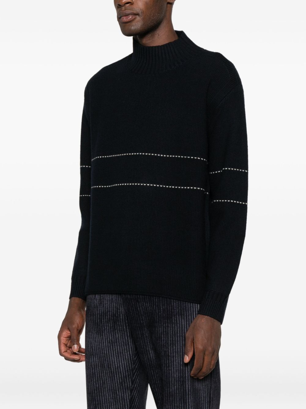 Emporio Armani Sweaters Blu