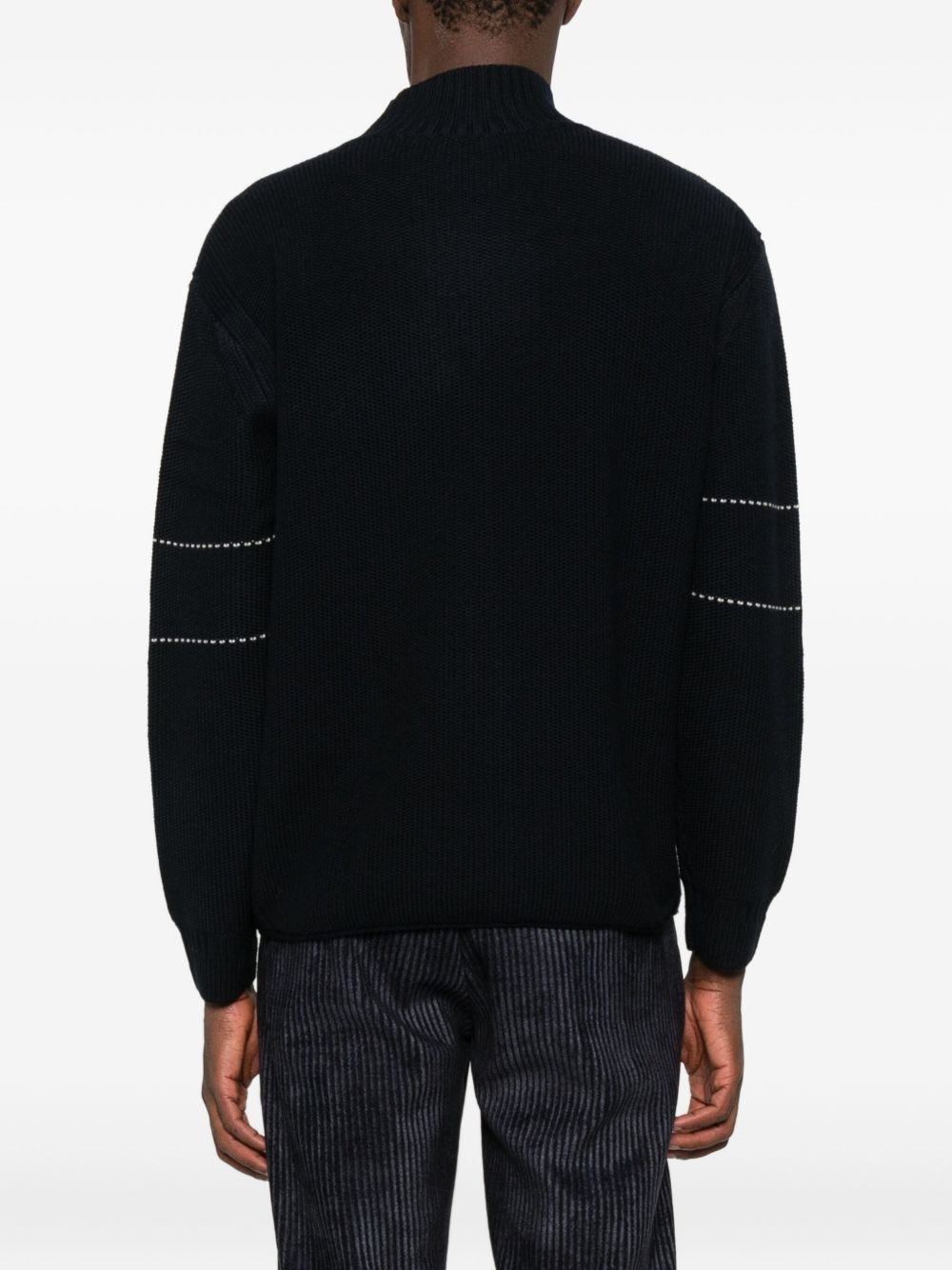 Emporio Armani Sweaters Blu