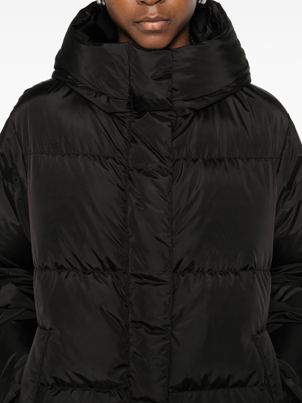 Lempelius Coats Black Fabric