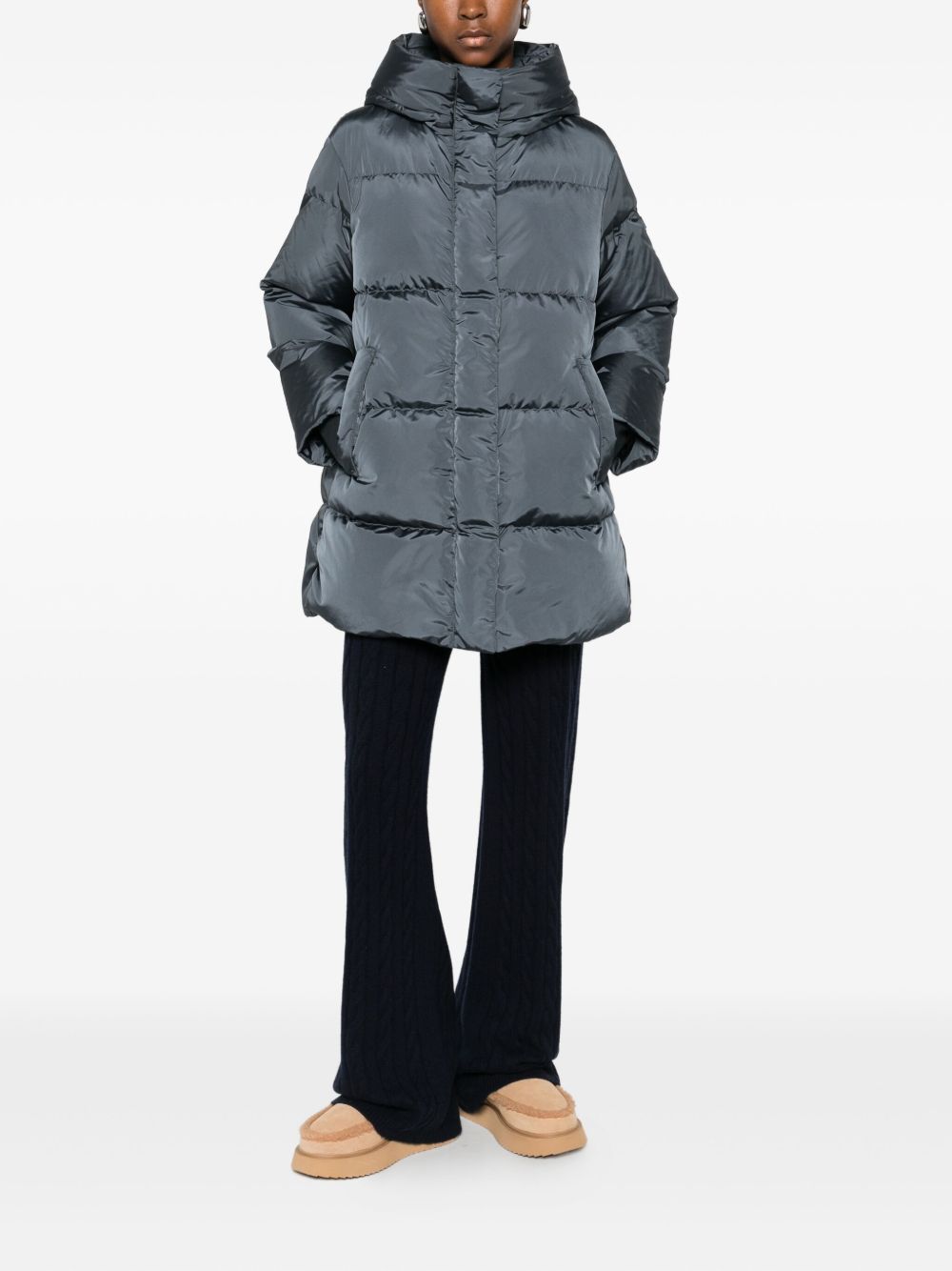 Lempelius Coats Grey Outer: polyamide