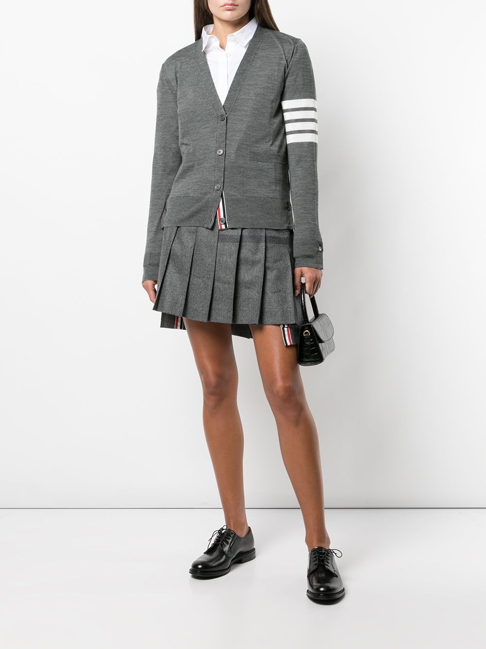 Thom Browne Sweaters Grey Virgin Wool