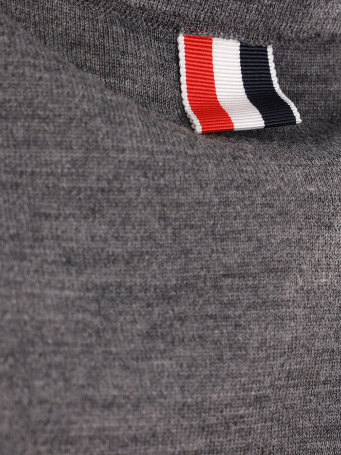 Thom Browne T-shirts and Polos Grey Virgin Wool