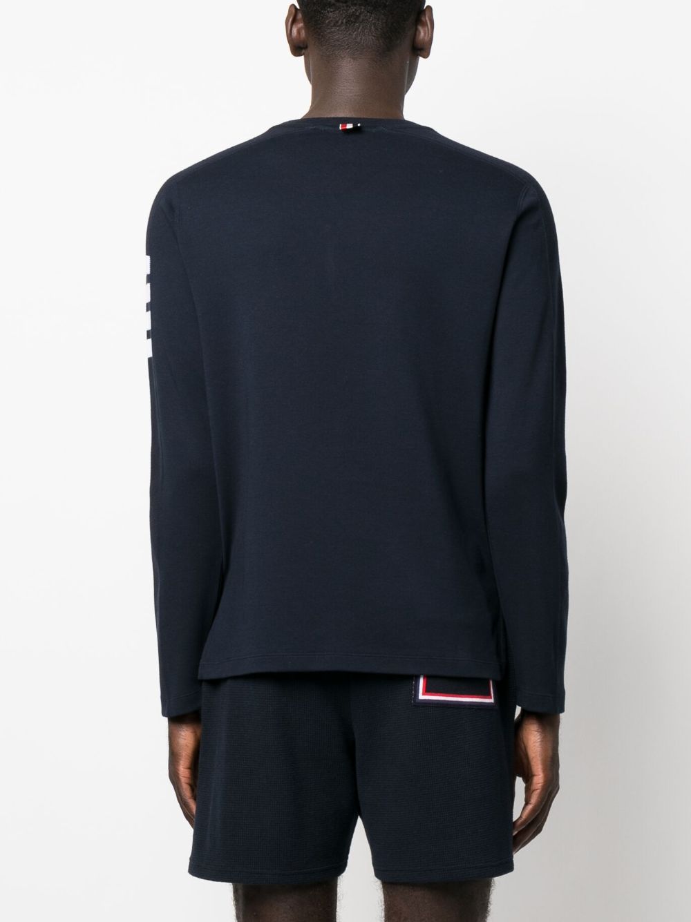 Thom Browne T-Shirts And Polos Blue Cotton