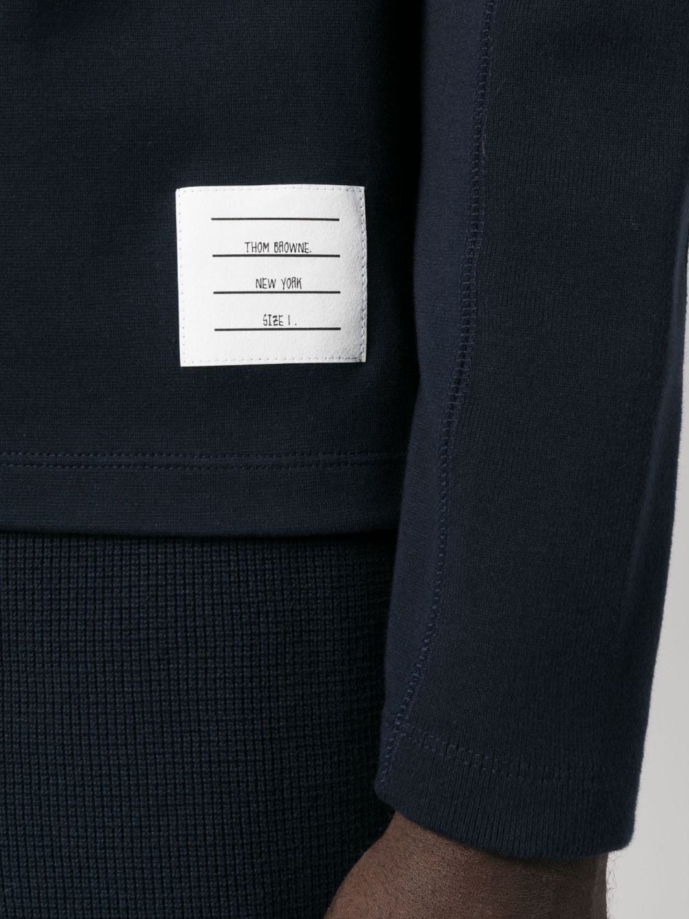 Thom Browne T-Shirts And Polos Blue Cotton