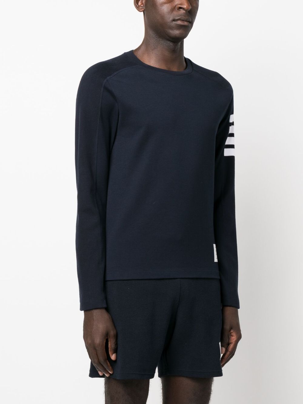 Thom Browne T-Shirts And Polos Blue Cotton