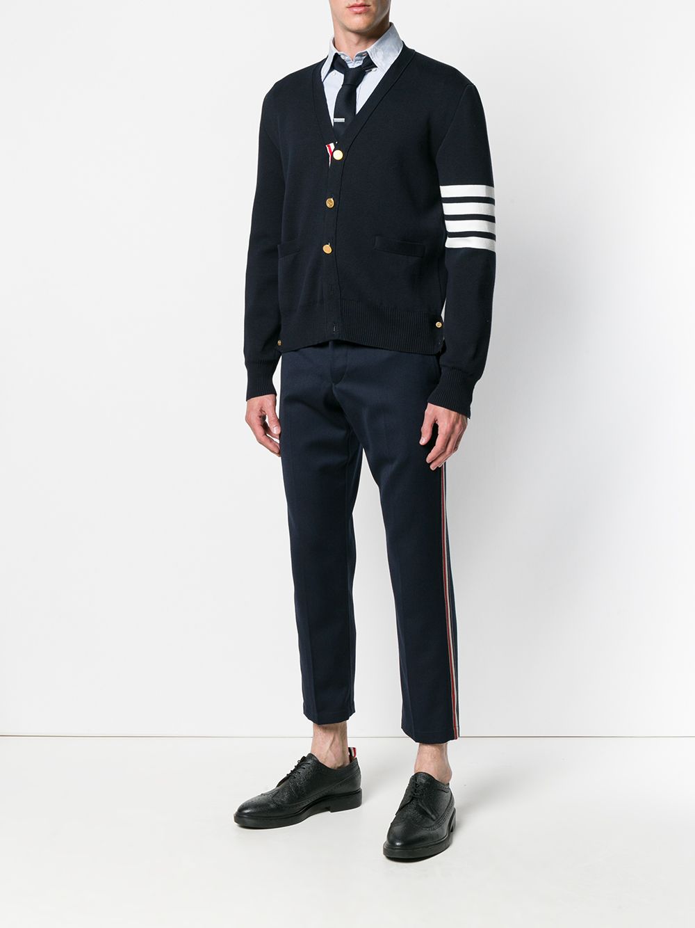 Thom Browne Sweaters Blue Cotton